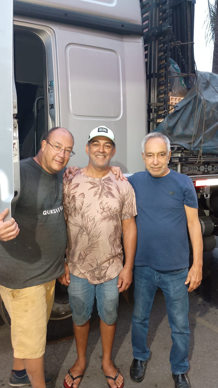 Equipe voluntária envolvida na ação social em Pacuí II